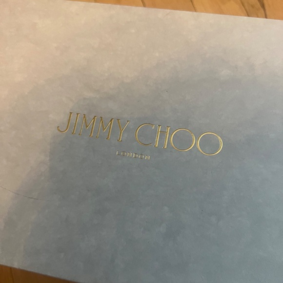Jimmy Choo Zebra Lame Glitter Heel - Picture 5 of 6
